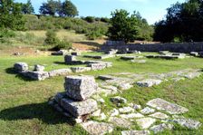The Temple of Themis at Dodona, Greece. Creator: Samuel Magal