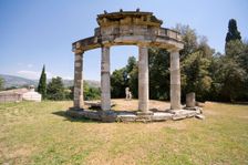 The Temple of Venus at Hadrian's Villa, Tivoli, Italy. Creator: Samuel Magal
