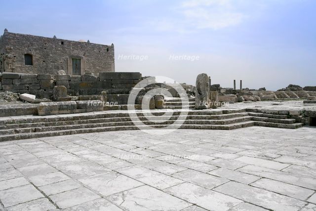 The Temple of Venus, Dougga (Thugga), Tunisia. Creator: Samuel Magal.