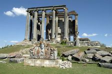 The Temple of Zeus, Aizanoi, Turkey. Artist: Samuel Magal