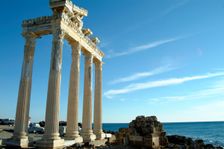 The Temple of Apollo, Side, Turkey. Creator: Samuel Magal