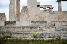 The Temple of Aphaea, Aegina, Greece. Creator: Samuel Magal