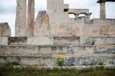 The Temple of Aphaea, Aegina, Greece. Creator: Samuel Magal