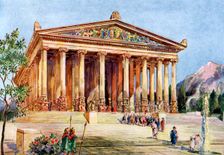 The Temple of Artemis, Ephesus, Turkey, 1933-1934
