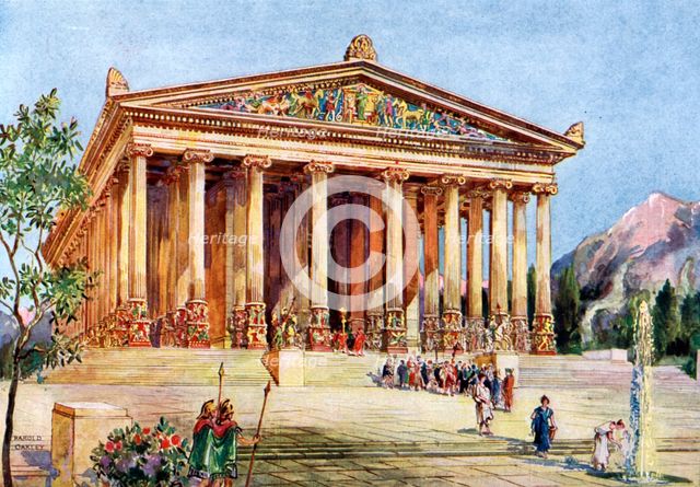 The Temple of Artemis, Ephesus, Turkey, 1933-1934. Artist: Unknown