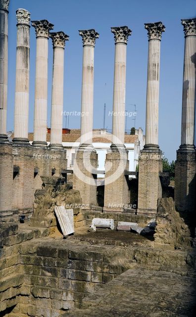 The Temple of Augustus, Cordoba, Spain, 2007. Creator: Samuel Magal.