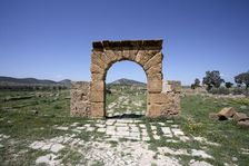 The Temple of Caelestis, Thuburbo Majus, Tunisia. Artist: Samuel Magal