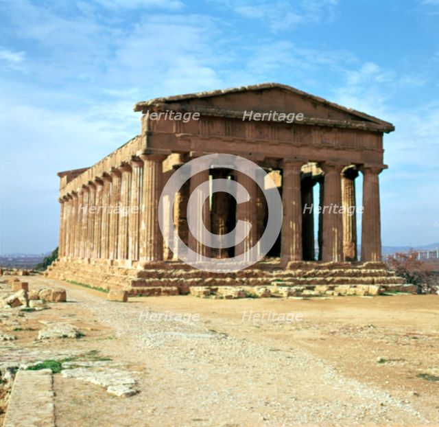 The temple of Concord on Sicily, 5th century. Artist: Unknown