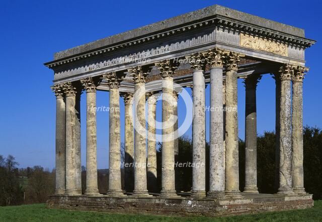 The Temple of Concord, Audley End House and Gardens, Saffron Walden, Essex, c2000s(?). Artist: Marianne Majerus.