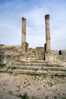 The Temple of Concordia, Dougga (Thugga), Tunisia. Creator: Samuel Magal