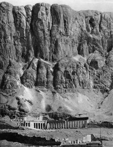 The Temple of Deir-El-Bahari, Egypt, 1936