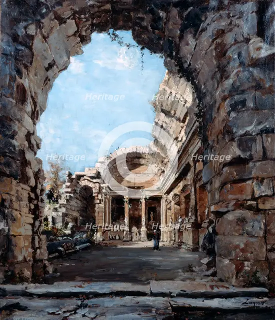 'The Temple of Diana', 1890.  Artist: Emmanuel Lansyer