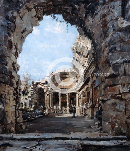 'The Temple of Diana', 1890.  Artist: Emmanuel Lansyer