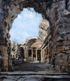 The Temple of Diana 1890. Artist: Emmanuel Lansyer