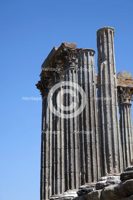 The Temple of Diana, Evora, Portugal, 2009. Creator: Samuel Magal.