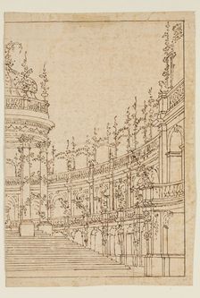 The Temple of Flora, 18th century. Creator: Bernardino Galliari