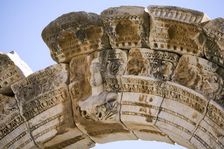 The Temple of Hadrian, Ephesus, Turkey. Artist: Samuel Magal