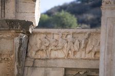 The Temple of Hadrian, Ephesus, Turkey. Artist: Samuel Magal