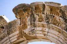 The Temple of Hadrian, Ephesus, Turkey. Creator: Samuel Magal