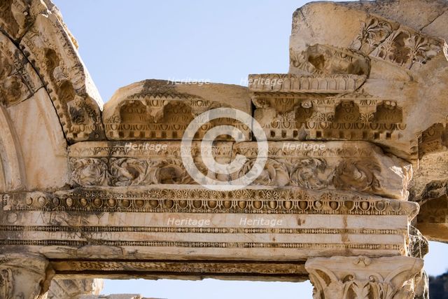 The Temple of Hadrian, Ephesus, Turkey. Creator: Samuel Magal.