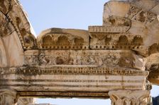 The Temple of Hadrian, Ephesus, Turkey. Creator: Samuel Magal
