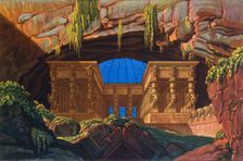 The temple of Isis and Osiris where Sarastro was High Priest, c1816. Artist: Karl Friedrich Schinkel