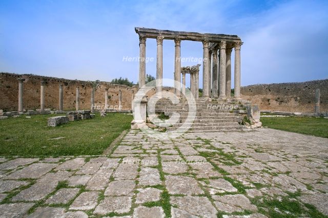 The Temple of Juno Caelestis, Dougga (Thugga), Tunisia. Creator: Samuel Magal.