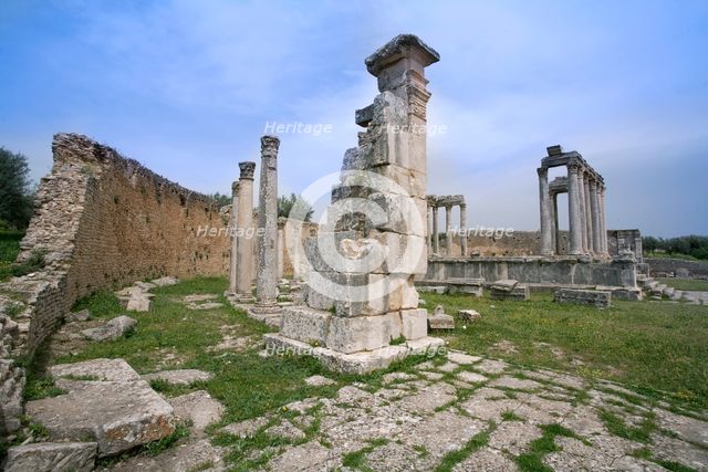 The Temple of Juno Caelestis, Dougga (Thugga), Tunisia. Creator: Samuel Magal.