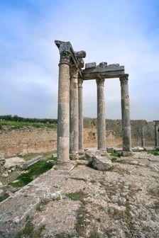 The Temple of Juno Caelestis, Dougga (Thugga), Tunisia. Creator: Samuel Magal