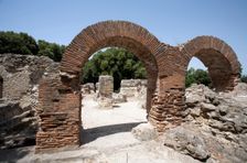 The Temple of Jupiter, Cumae, Italy. Creator: Samuel Magal