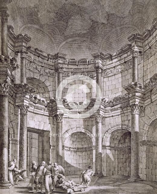 The Temple of Jupiter, pub. 1764.  Creator: Robert Adam (1728-92).