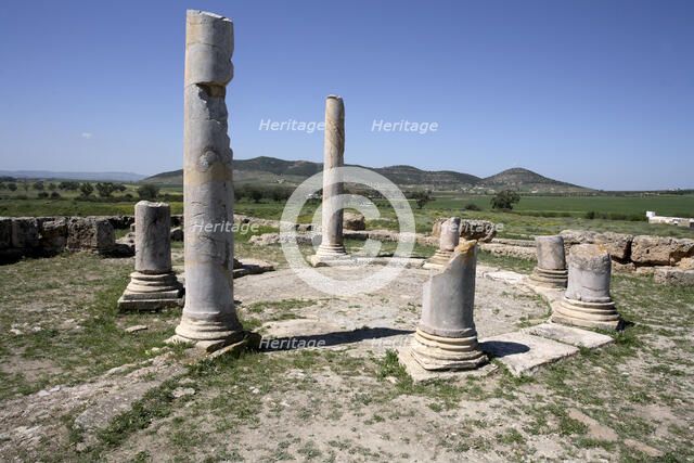 The Temple of Mercury I, Thuburbo Majus, Tunisia. Artist: Samuel Magal