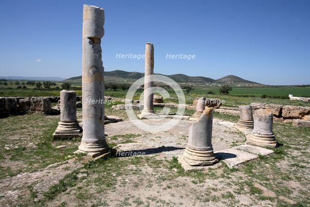 The Temple of Mercury I, Thuburbo Majus, Tunisia. Creator: Samuel Magal.