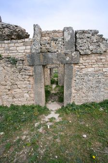 The Temple of Minerva, Dougga (Thugga), Tunisia. Creator: Samuel Magal