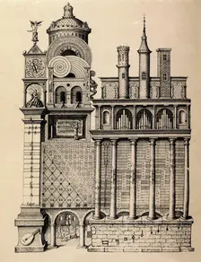 The Temple of Music by Robert Fludd, 1617. Artist: Anonymous