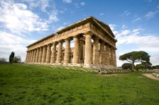 The Temple of Neptune, Peastum, Italy. Creator: Samuel Magal