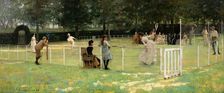 The Tennis Party, 1885. Creator: Sir John Lavery