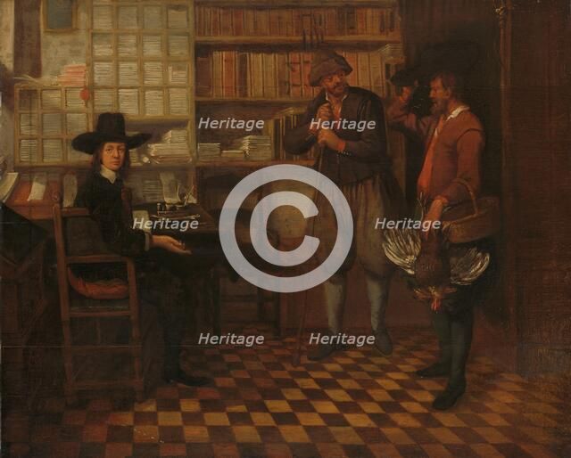 The Tenant Farmer's Rent, 1660-1668. Creator: Gerritsz Quiringh van Brekelenkam.