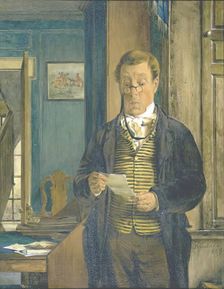 The Tenant's Reply, 1869. Creator: Erskine Nicol