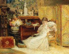 The Tender Creature. Creator: Makovsky, Konstantin Yegorovich (1839-1915)