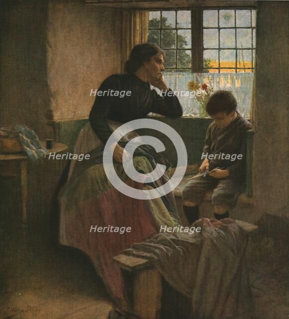 'The Tender Grace of a Day that is Dead', late 19th century, (c1930).  Creator: Walter Langley.