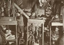 The Tenements (Cherry-Garrard, Bowers, Oates, Meares, Atkinson) 9 October 1911, (1913). Artist: Herbert Ponting