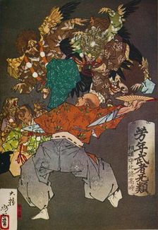 The Tengus c1880, (1926). Artist: Tsukioka Yoshitoshi