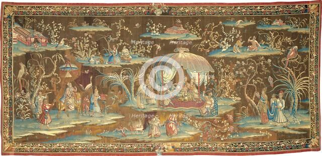 The Tent, from an Indo-Chinese or Indian Series, England, 1700/25. Creator: Unknown.