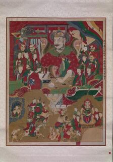 The Tenth King of Hell, 1798. Creator: Unknown