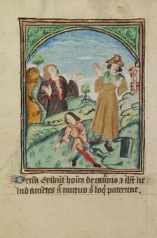 The Tenth Sign before the Day of Judgment; Illustrated Vita Christi..., about 1480-1490. Creator: Unknown