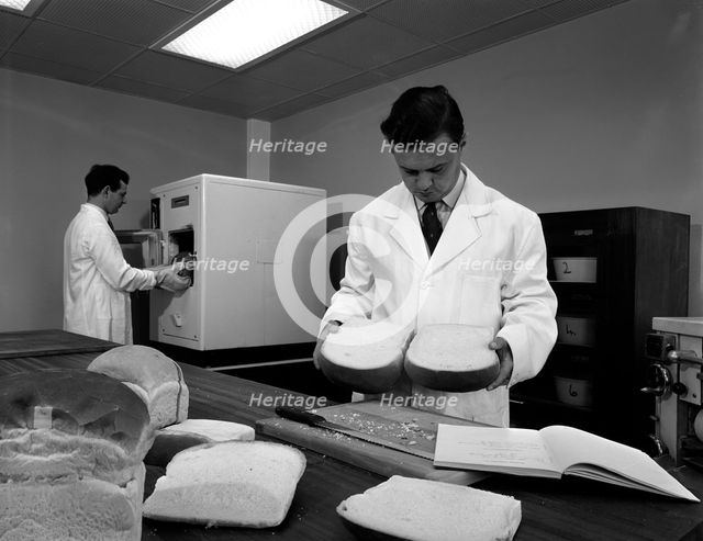 The test bakery at Spillers Foods, Gainsborough, Lincolnshire 1962. Creator: Michael Walters.