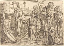 The Testing of the King's Sons, c. 1500. Creator: Master MZ