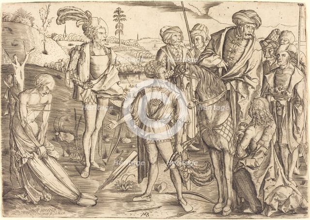 The Testing of the King's Sons, c. 1500. Creator: Master MZ.