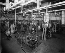 The testing room, Leland & Faulconer Manufacturing Co., Detroit, Mich., 1903 Nov. Creator: Unknown